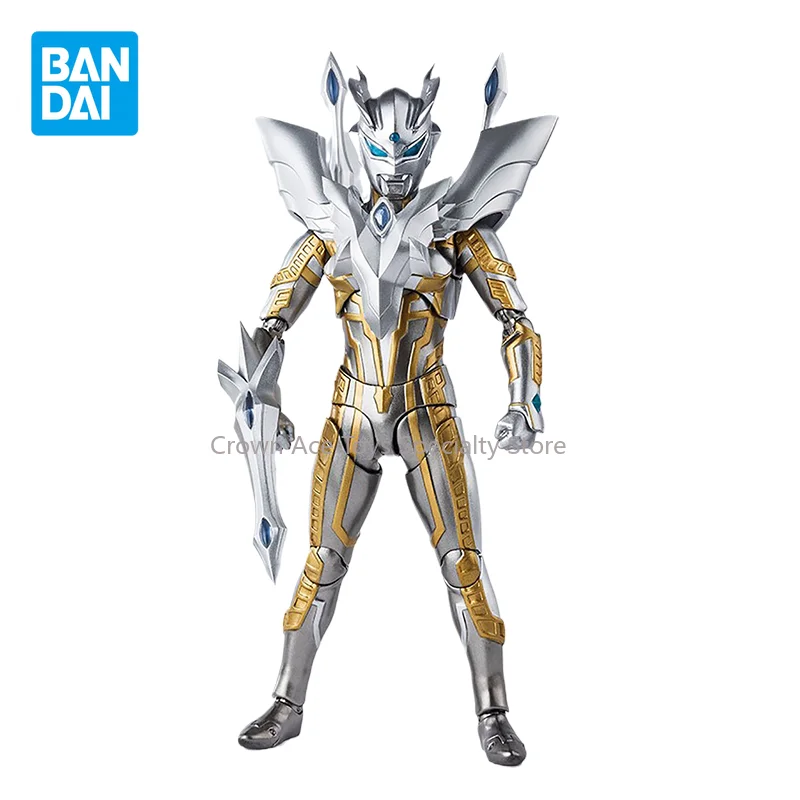 

Bandai Anime Figure ULTIMATE SHINING ULTRAMAN ZERO Action Figure Trendy Toys for Kids Holiday Gift Collectible Model Ornaments