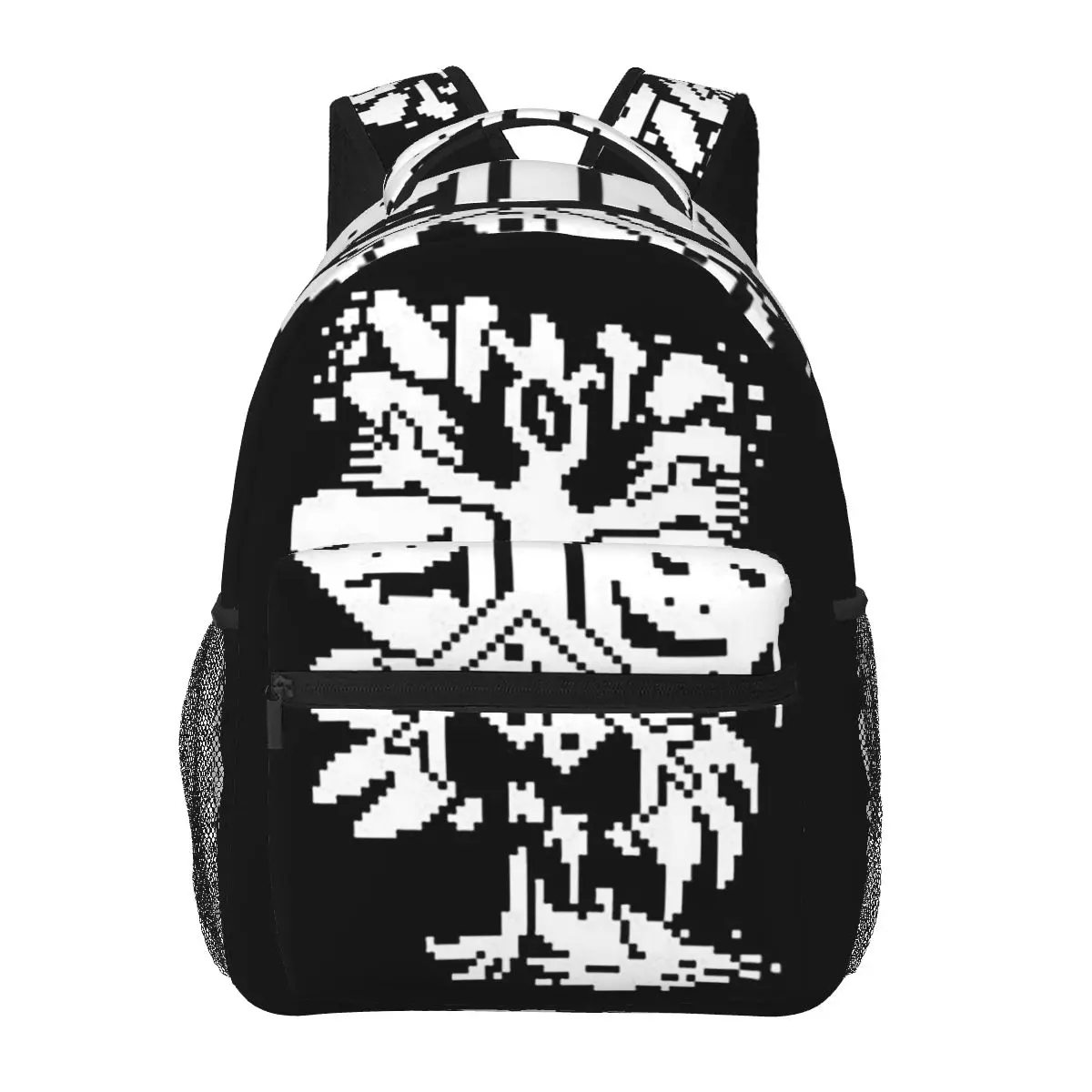 I Eat Chalk Deltarune Game Student Backpack School Bag Hiking Travel Daypack for Boys Girls Fashion Bookbag Shoulder Bags