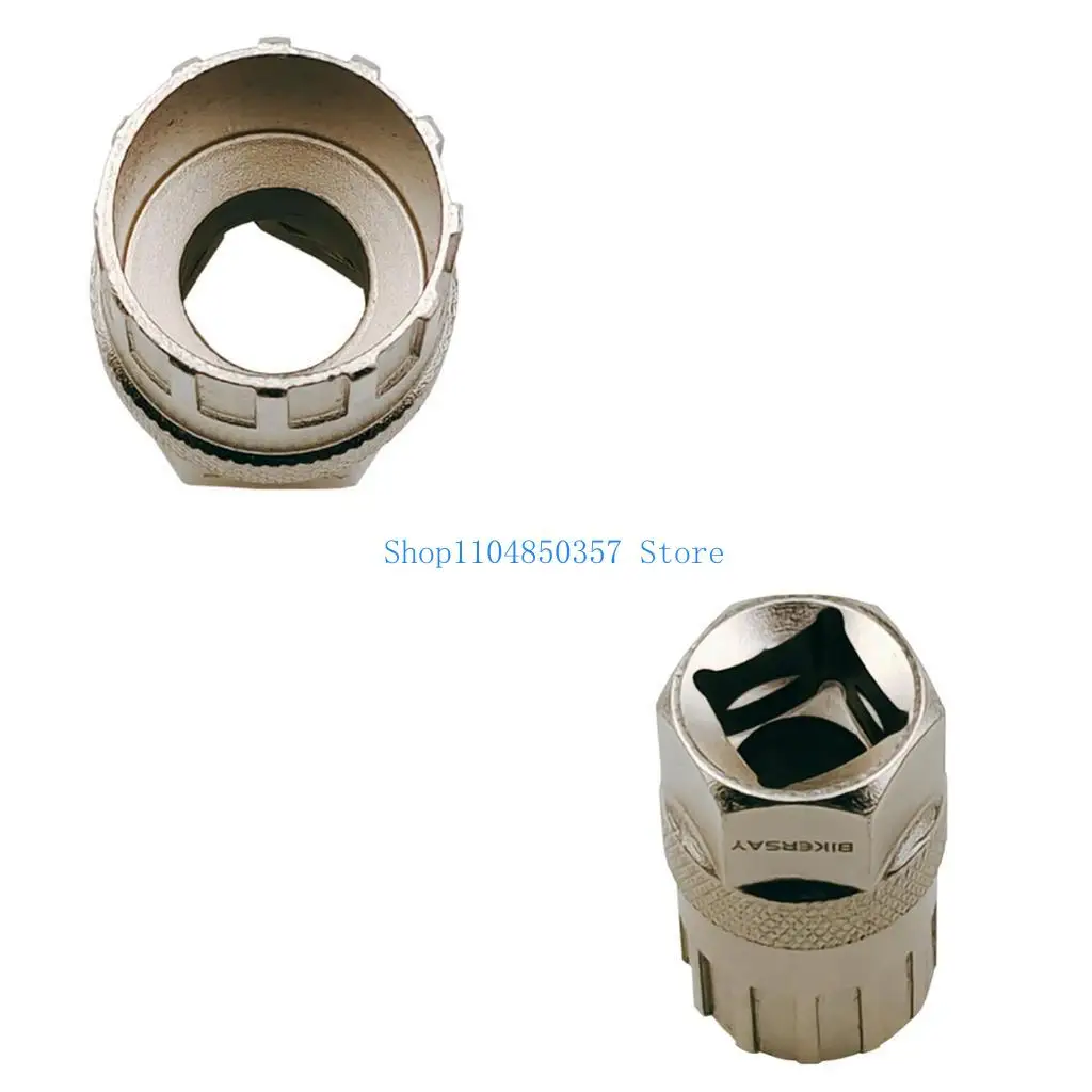 

5asd Bike Cassette Lockring Tool Freewheel Cassette Remover Mountain Bike Cassette Removal Tool Bicycle Freewheel Remover