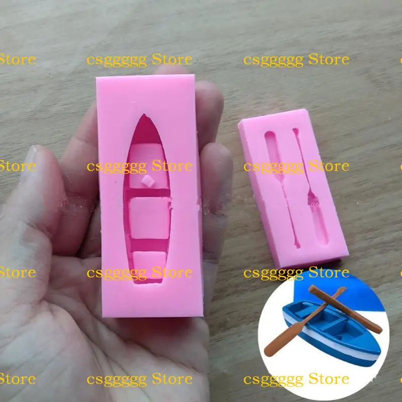 9HJK كبير سفينة القارب مجاذيف القبعة القبعة الصب السيليكون أداة DIY أداة متعددة الأغراض