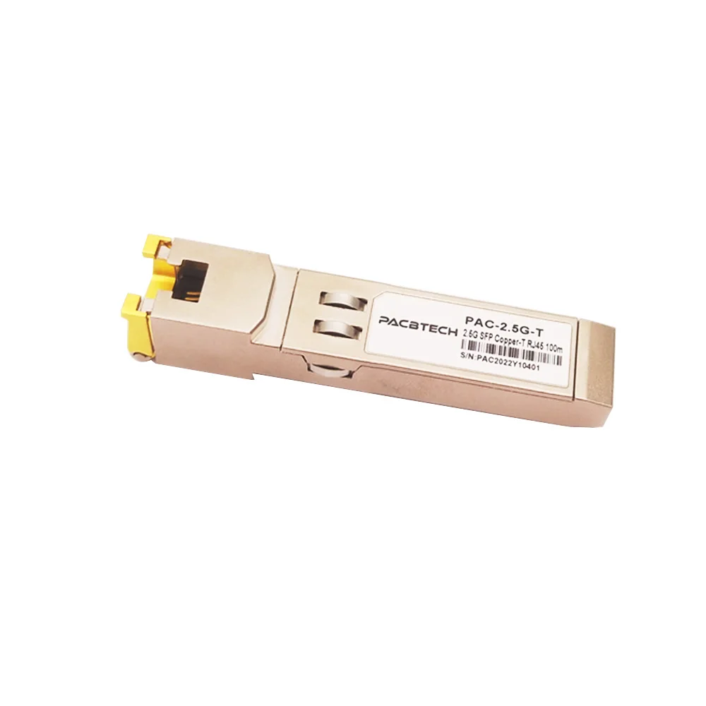 Imagem -03 - Módulo Sfp para Rj45 para Transceptor Óptico Rj45 Compatível com 25 Gbase-t Cobre 100m