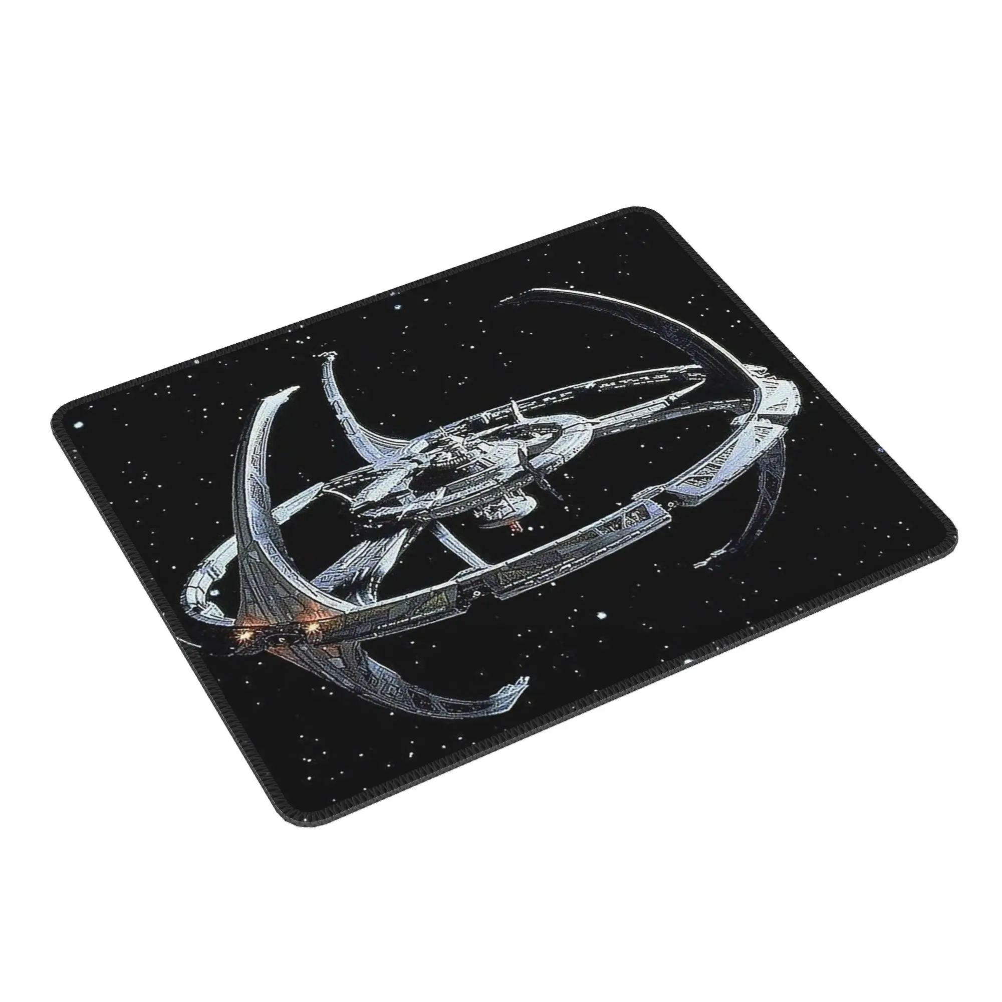 Stars Treks Deep Space Nine Logo Mouse Pad Computer Keyboard Mouse Mat Gamer PC Laptop Desk Mat Office Accessories Table Mats