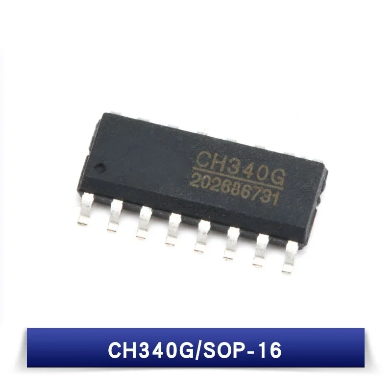 10 Stück CH340G SOP-16