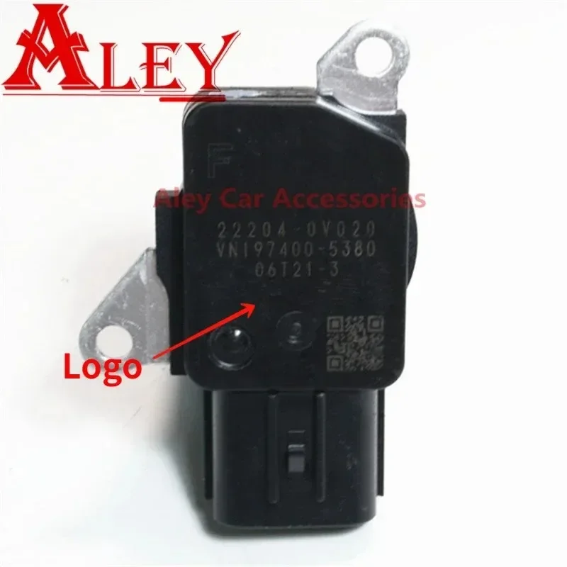 Sensor medidor de flujo de masa de aire MAF, Original, 22204-0V020, 222040V020, MA192, 1976160, para Toyota, Isuzu, Lexus, 222040V020