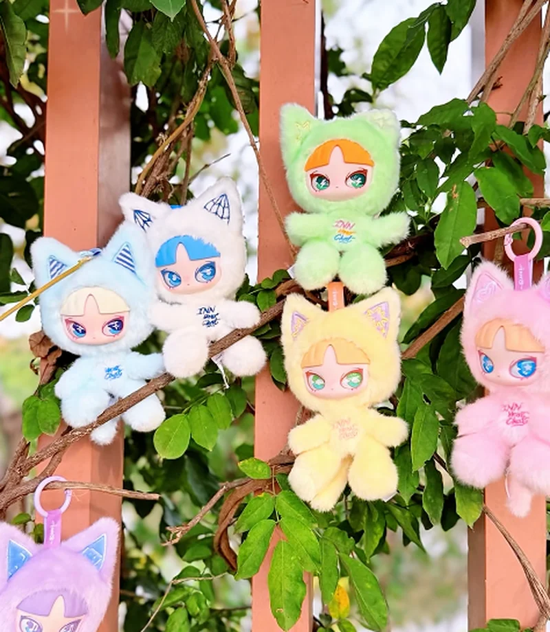 العلامة التجارية الجديدة الأصلية INN Yinzhua Ji Chat Room قلادة سلسلة صندوق أعمى مجموعة صناديق كاملة الشكل لعبة رائعة هدية للبنين والبنات