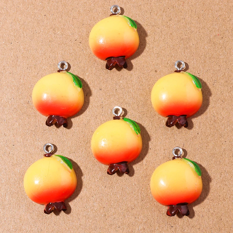 10 stücke niedliche 3d simulierte Sonnenblumen kerne bezaubert Gemüse frucht anhänger für die Herstellung von Ohrringen Halskette DIY Kinder schmuck geschenke – Detail 18