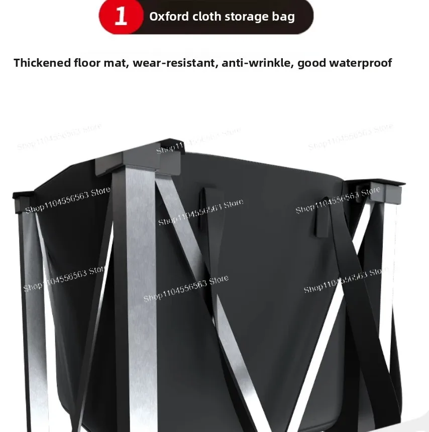 The aluminum foldable tennis cart is portable and the ball basket design makes it easy to store the balls.