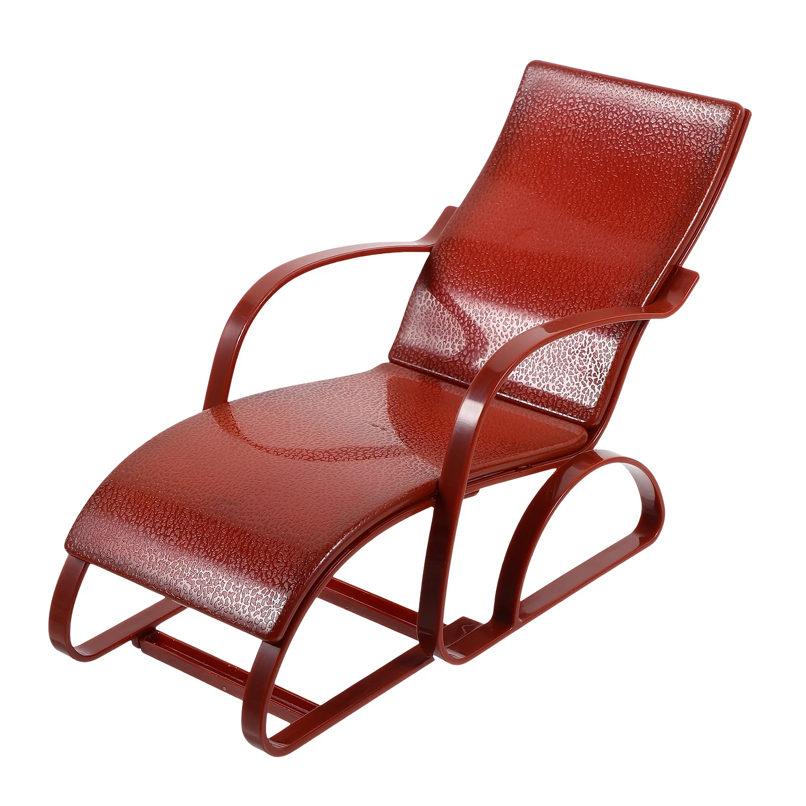 Beach Chair Fake Furniture Decor Recliner Baby Prop Plastic Miniature House Child Toys