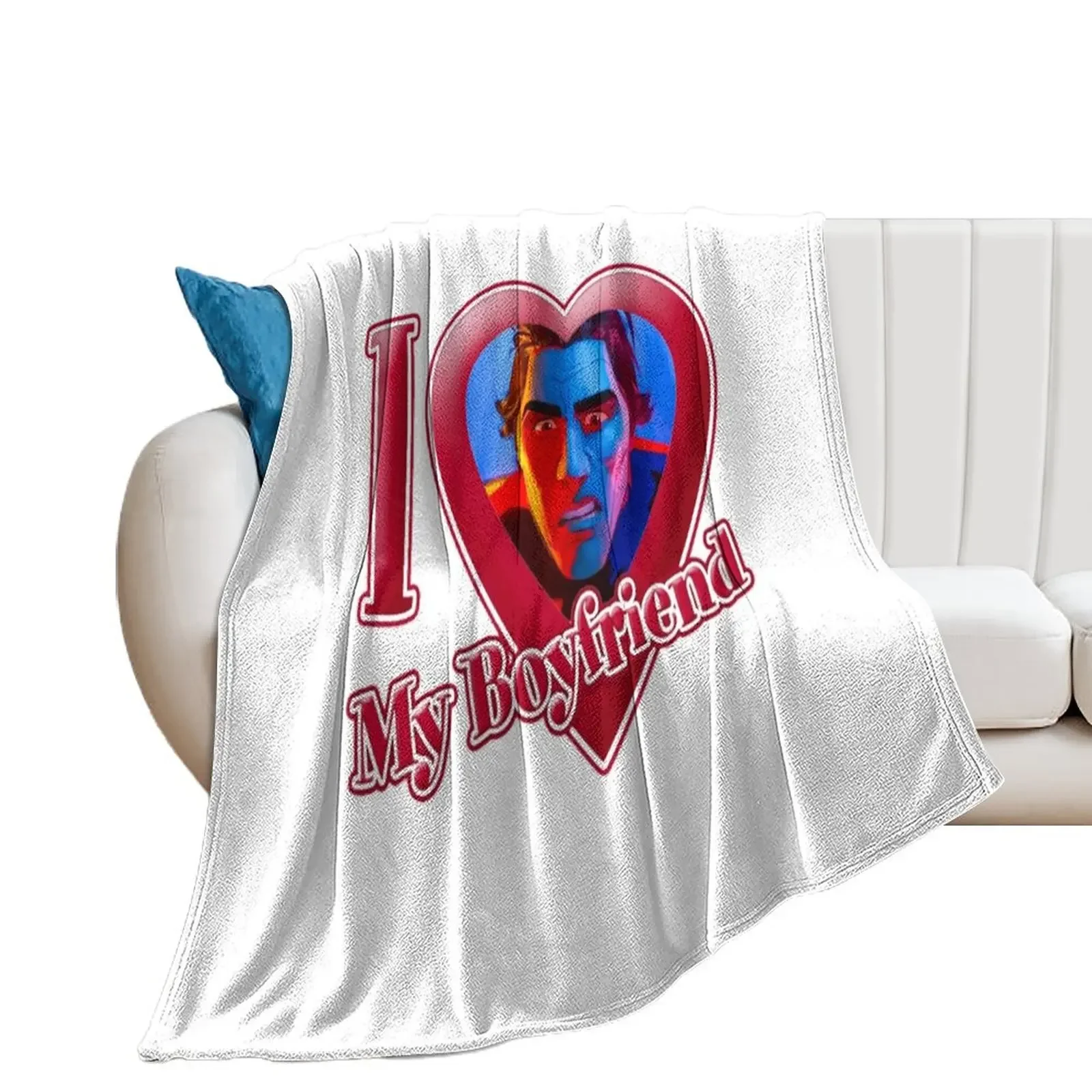 Miguel Ohara - I love my boyfriend Throw Blanket Travel for sofa Stuffeds Blankets