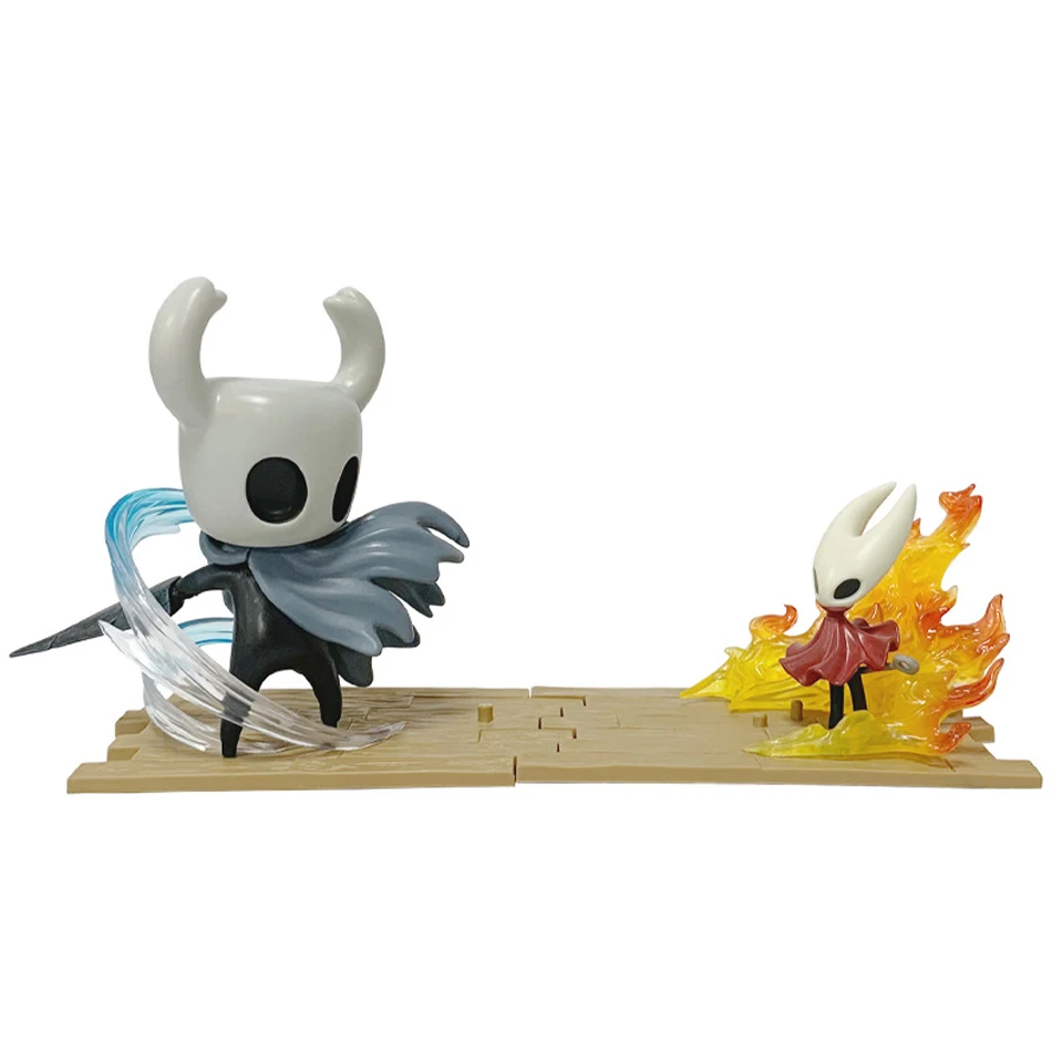 2 teile/satz Hollow Knight Anime Figur Hornet Spiel Desktop Action Figure Modell PVC Dekoration Ornament Sammeln Spielzeug Geschenke
