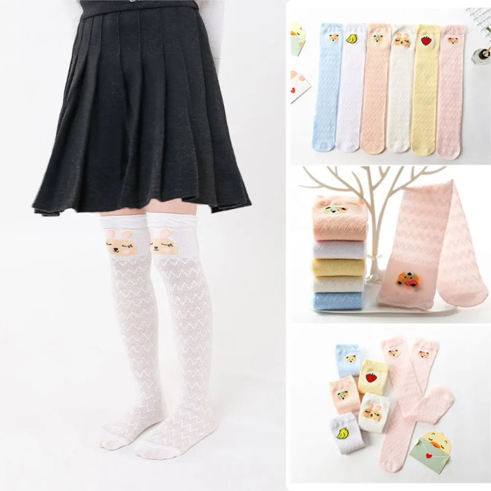 Baby stockings summer thin section cotton socks children during over-the-knee sock baby girls anti-mosquito socks