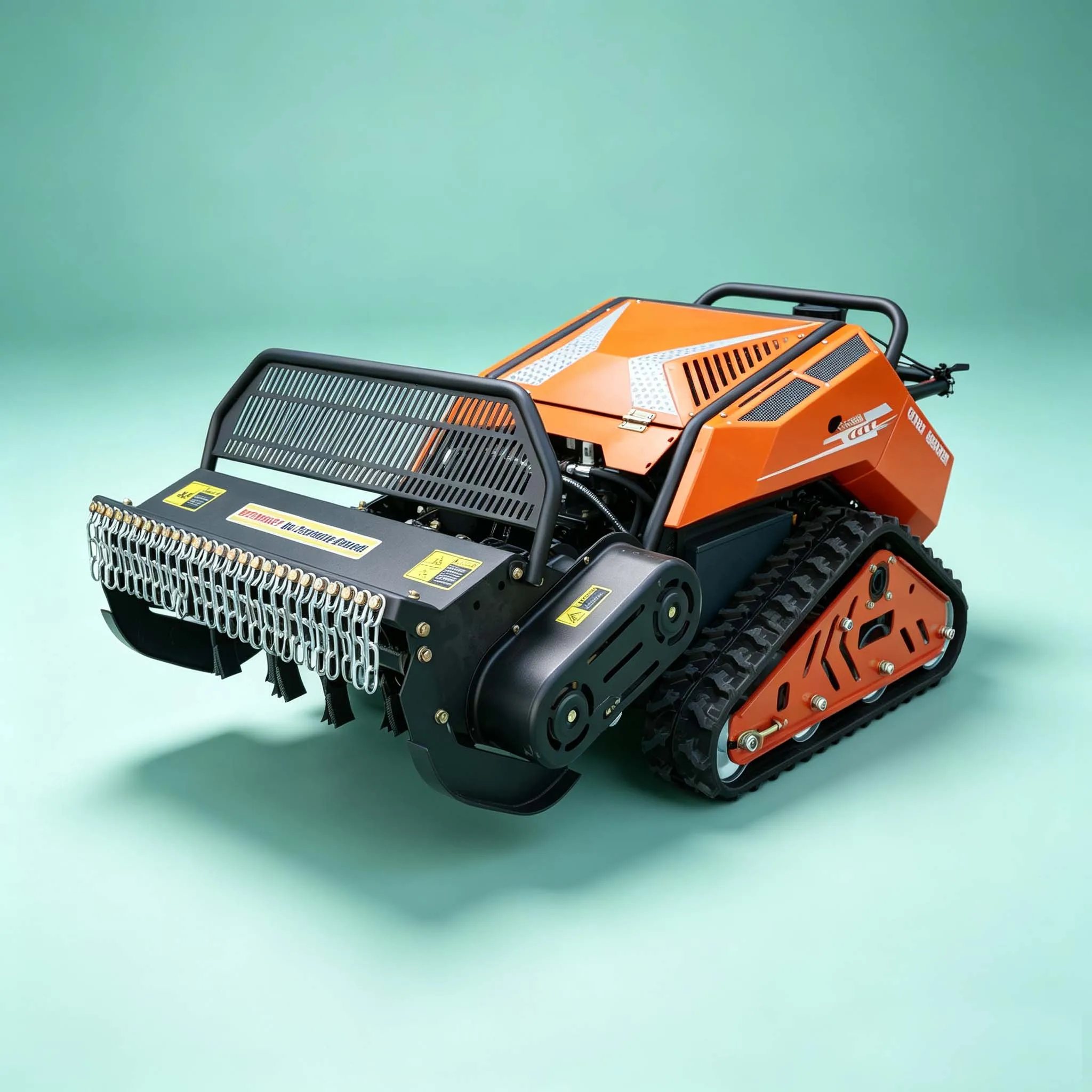 Orchard Farm RC Crawler Rotary Tiller Cultivator Trencher and Flail Mower 13kW 900mm Width