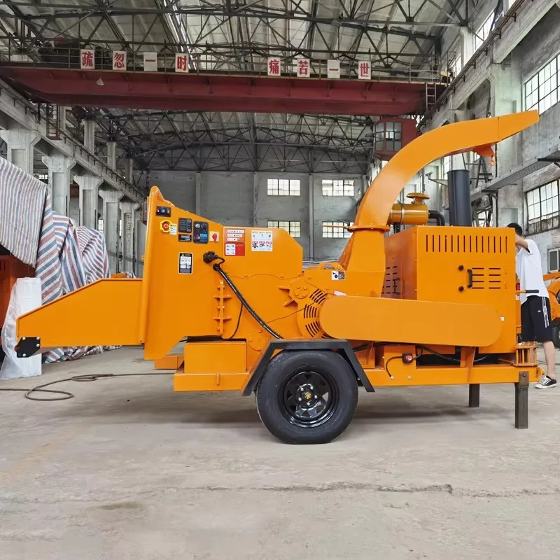 Factory Direct Electric Wood Crusher Chipper Tree Shredder Sawdust Making Machine and Tractor Mulcher for Wood Recovery