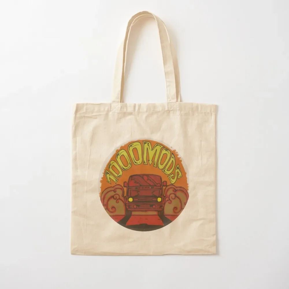 

1000mods, Super Van Vacation, Logo. Classic Tote Bag Woman shopper bag men canvas bags Women's