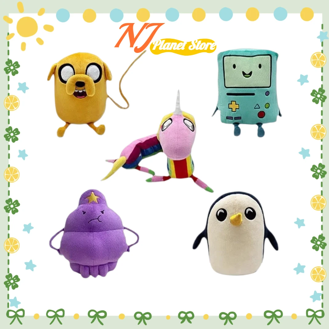 

Abstract Doll Adventure Time Plush Toys Rainbow Unicorn Soft Stuffed Animal Plushes for Kids Birthday Gifts Party Decoration