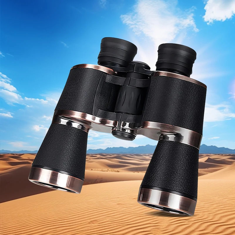 Binoculars Telescope Metal 20x50 Portable Bak4 Prism IPX4 Waterproof FMC Coating For Show Watching Bird Watching Concert Hunting