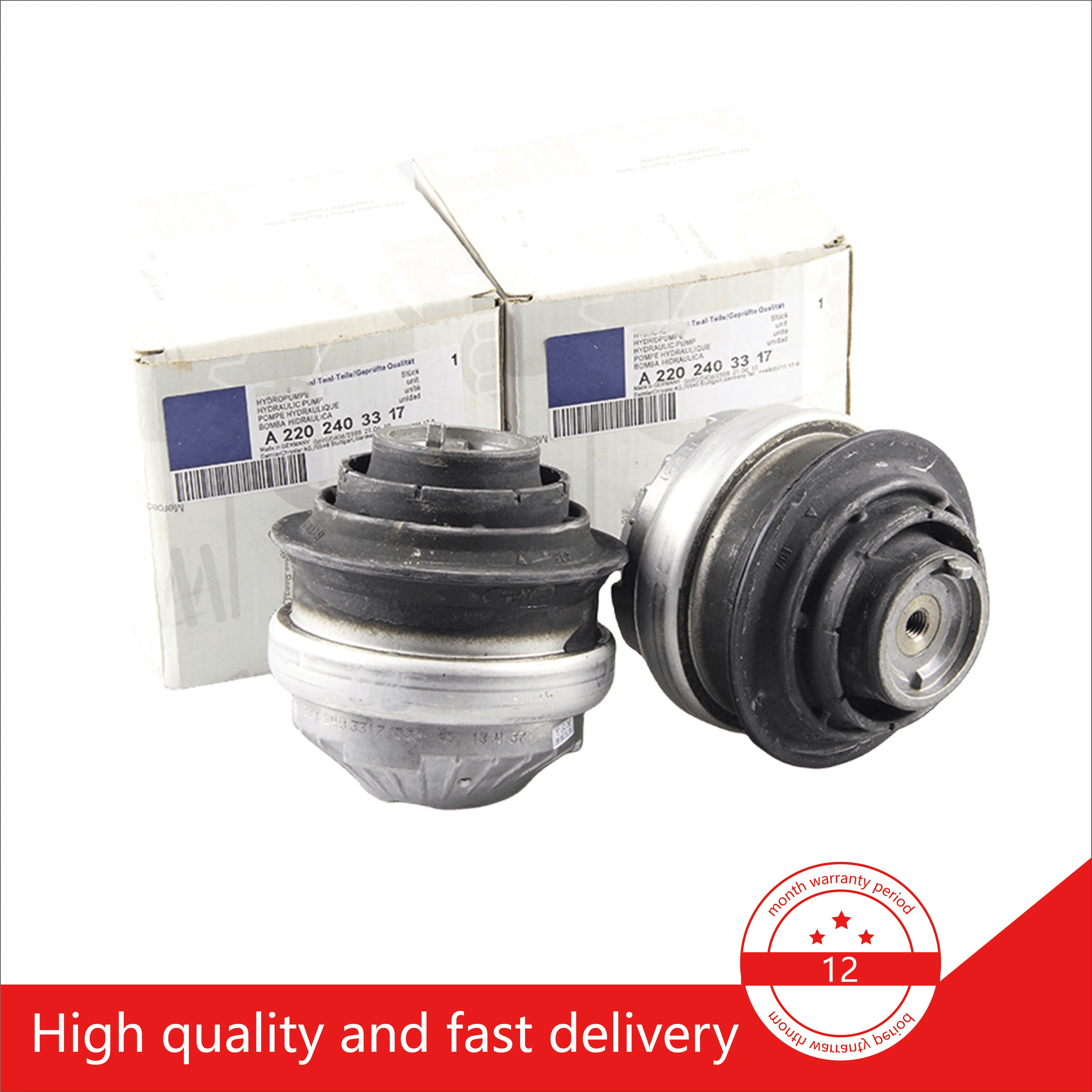 

W220 engine mounting 2202400617 OEM a2202400617 2202400717 for CL55AMG CL500 SLK55AMG S430 S55AMG S500 for mercedes benz A pair