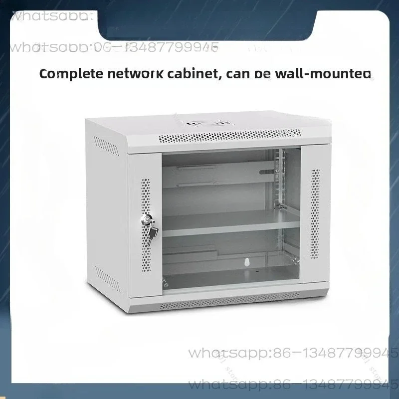 U Wall-Mounted Weak Current Box, 12U AV/Switch Cabinet, 4U Thick Network Rack, Wall-Mounted Monitoring Cabinet – Rugged Design