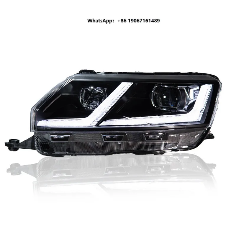 Auto Front LED Headlamp Headlight Assembly Rapid 2013 2017 Style Len Sequential Signal Replacement Combination Lamp