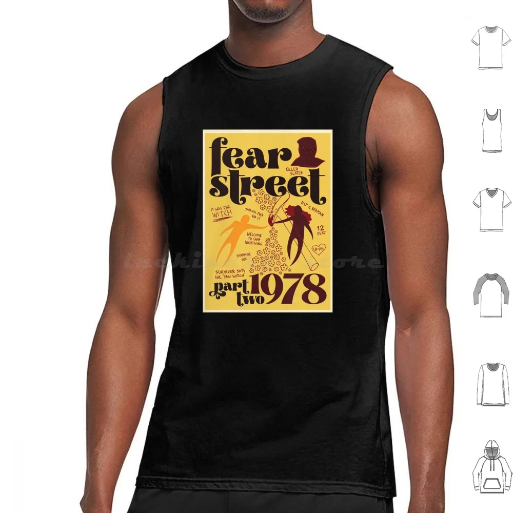 Fear Street Part 2 1978 Copy Tank Tops Vest Sleeveless Fear Street Movie Horror 1994 1978 Fear Street Part One Fear Street