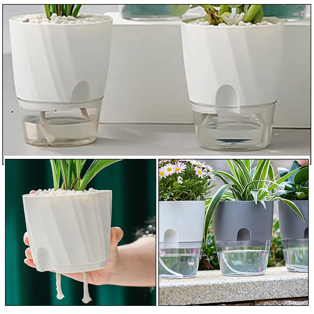 Absorbent Cotton Cord Self Rope Automatic Device System Planter Pot Absorbent Irrigation Cord Plant Care