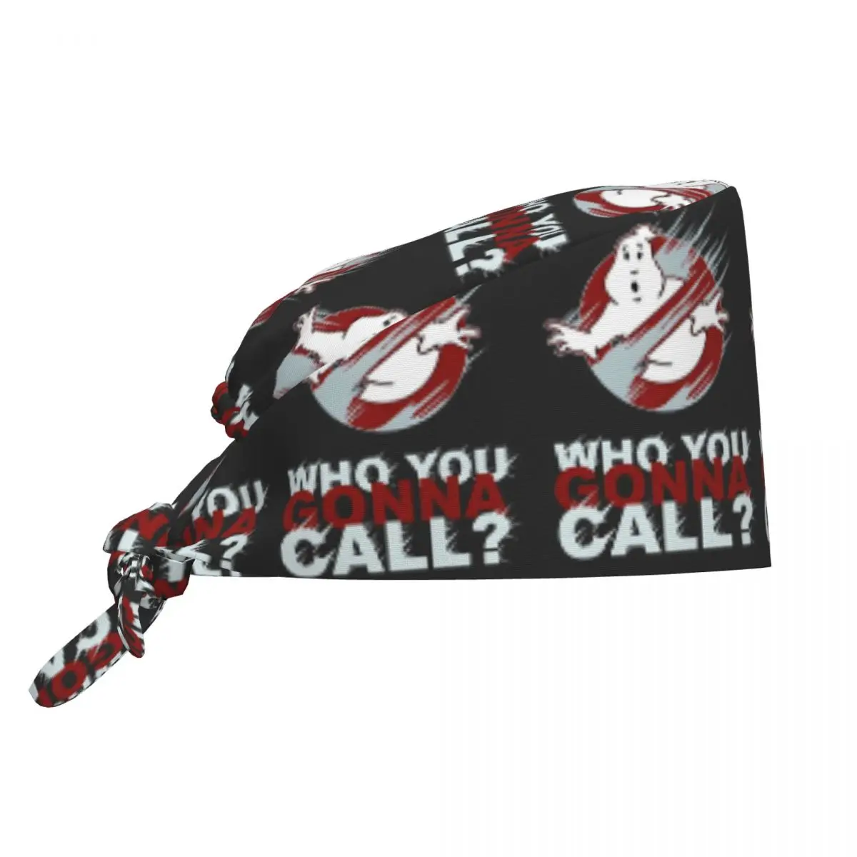 Boné de trabalho de limpeza personalizado g-ghostbusters legal masculino feminino filme de comédia sobrenatural esfrega boné cirúrgico enfermeira esfrega chapéu enfermeira