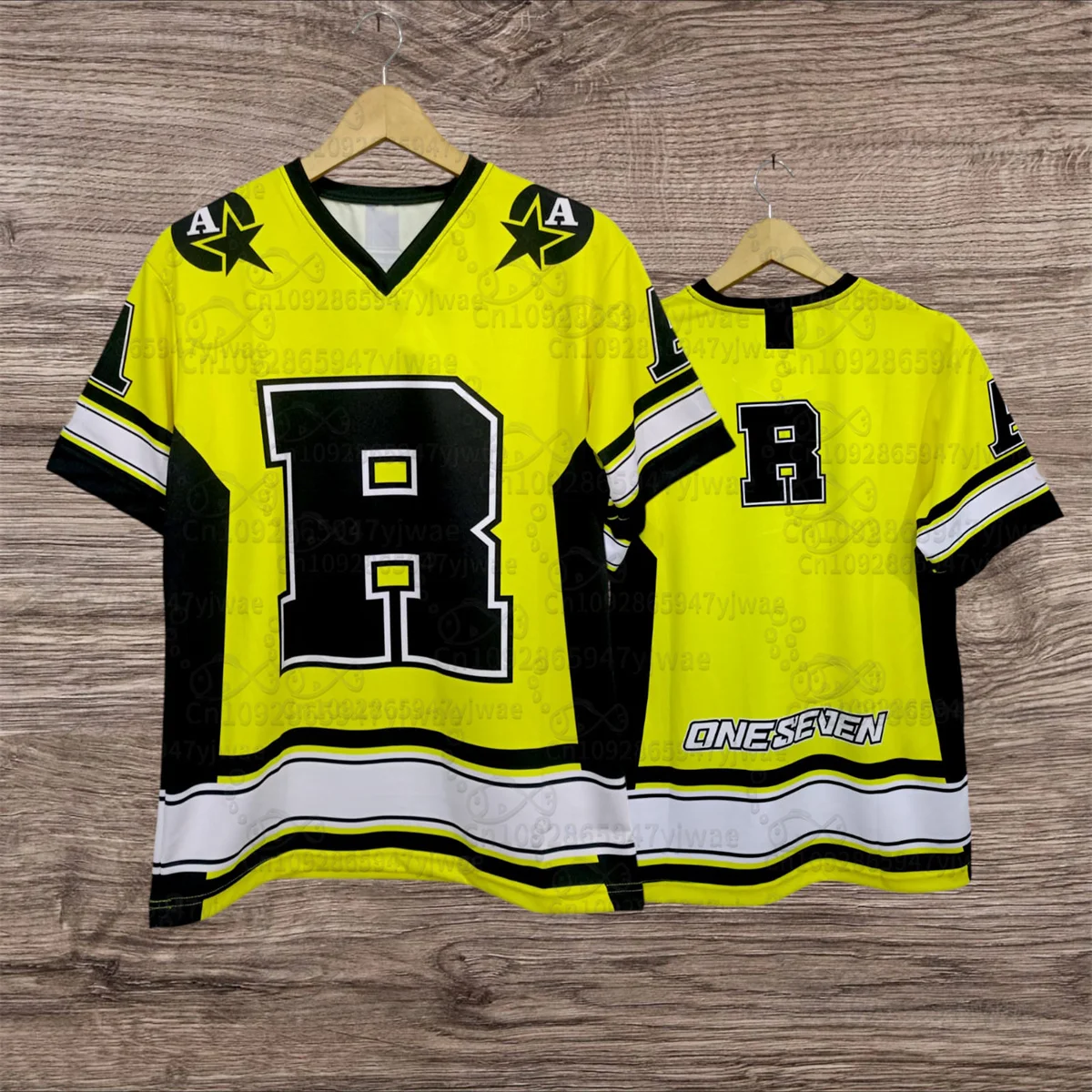 الرجال واحد سبعة الرجبي جيرسي خمر فضفاض التجفيف السريع في الهواء الطلق كرة السلة قميص العصرية الهيب هوب الشارع ارتداء الصيف تي شيرت رجالي