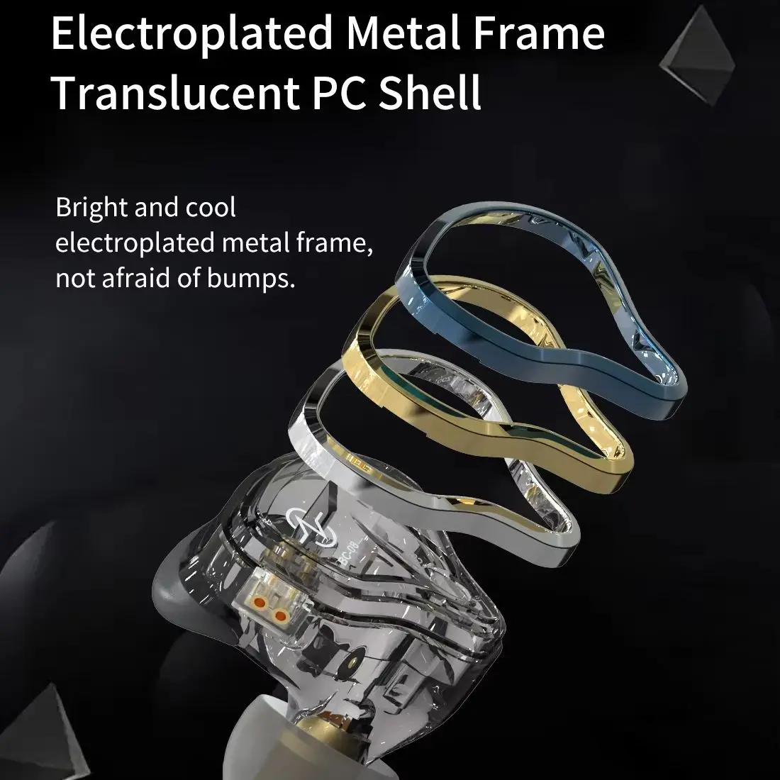 CCZ Warrior 3BA + 1DD سماعات HiFi هجينة داخل الأذن 10 مم دائرة مغناطيسية مزدوجة DD 4N OFC كابل سماعات أذن سلكية