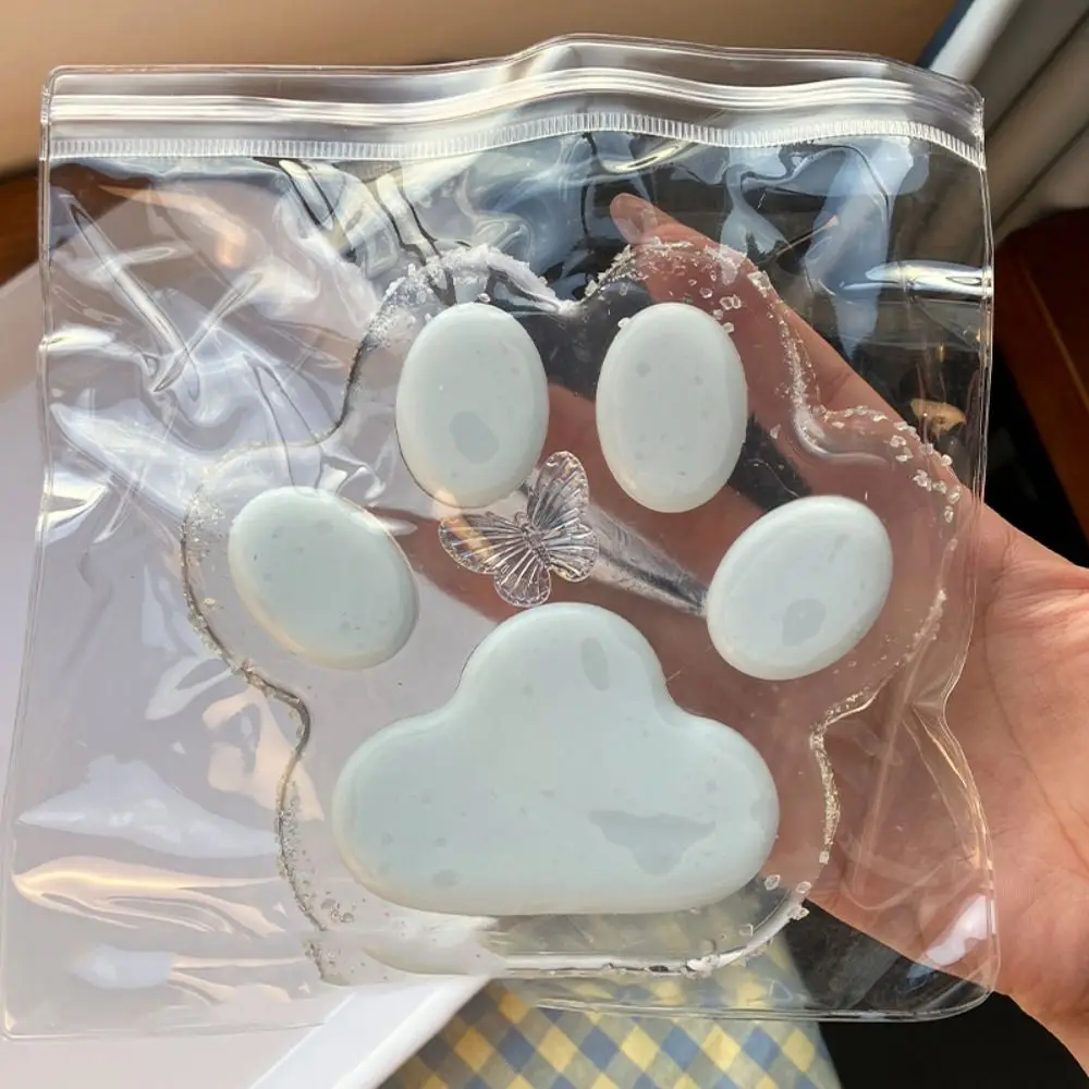 Divertente Super Grande Zampa di Gatto Spremere Giocattolo Impastare Morbido Cartone Animato Agitarsi Giocattolo In Silicone Fatto A Mano Zampa di Gatto Pizzico Giocattolo Scherzi Pratici