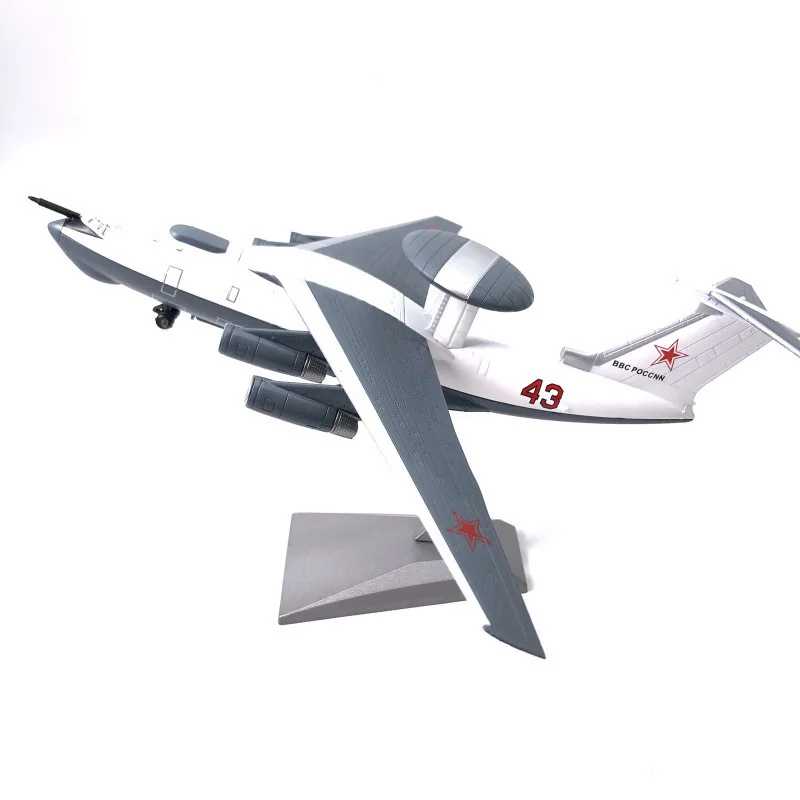 1: 200 Soviet Union A50 Early Warning Aircraft Alloy Model Military Enthusiasts Home Decoration Ornaments Friends Birthday Gifts