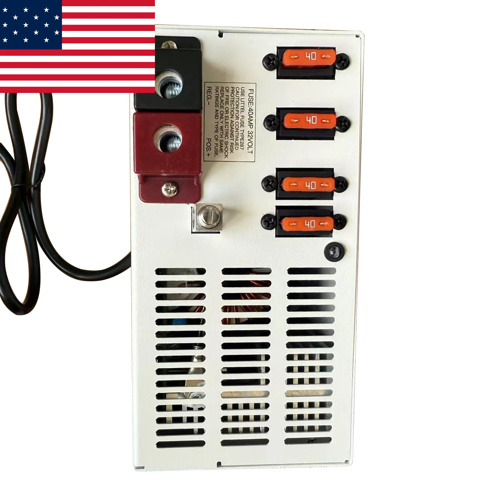AP03 PM3-75LK Smart Cooling AC to DC Converter 75A Power Supply Battery Charger for RV Use
