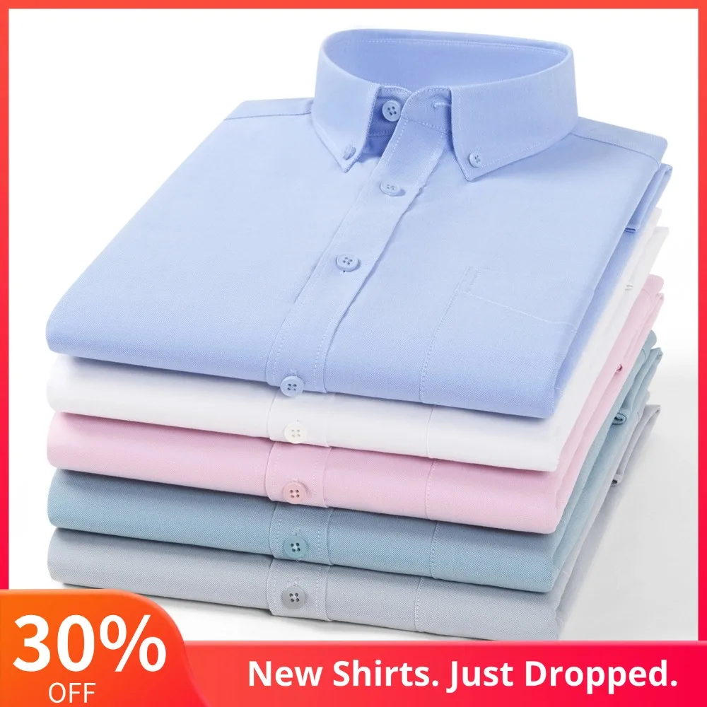 

Man Modal Cotton Long Sleeve Casual Button Down Shirt with Pocket, Classic Fit Stylish Menswear Clothing Suitable for Daily Wear