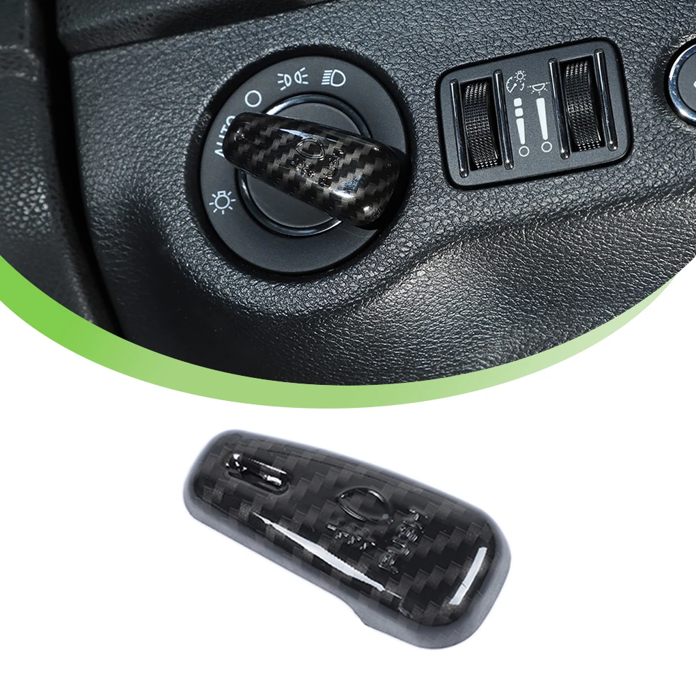 

Headlight Switch Control Decoration Cover Trim for Dodge Charger Challenger 2010+/Durango 2011+/ for Chrysler 300C Car Accessory