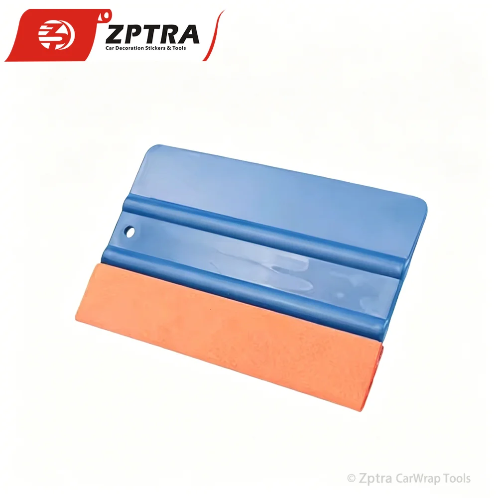 

5 Pcs/Lot Blue Rectangular Soft Perforated Big PP Scraper for Car Film Application Body & Window Use Car Wrap Tools