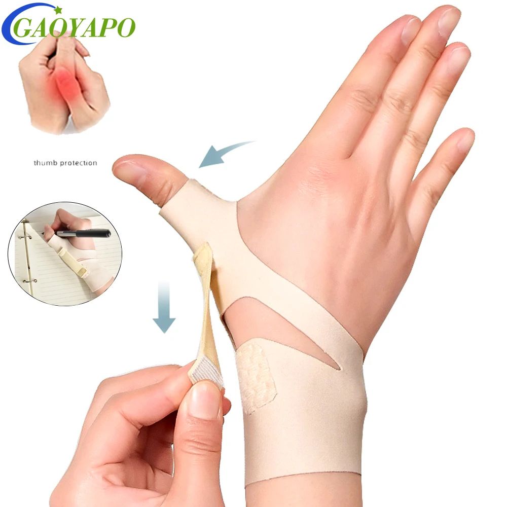 1Pcs Elastic Thumb Support Brace Liner Wrist Stabilizer- Waterproof Soft Thumb Compression Sleeve Protector for Arthritis,Sprain