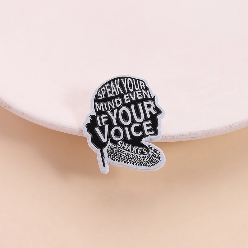 Feministische Frauen Girl Power Emaille-Pins: Bury the Patriarchy, Gender Power Equality Broschen, Anstecknadeln, Schmuckgeschenke für Freunde – Detail 14