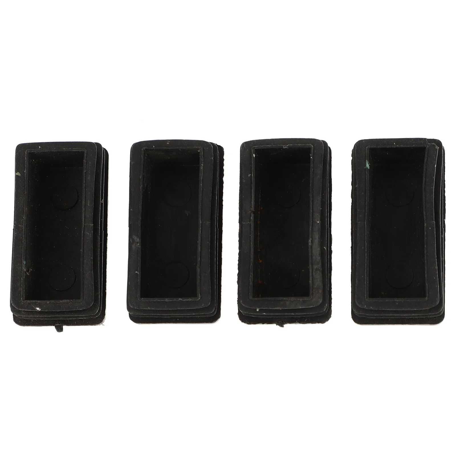 

4Pcs Non-Slip Ladder Foot Pads Rubber Material Wear-Resistant Anti-Skid Ladder Leg Pads for Home Safety Protection