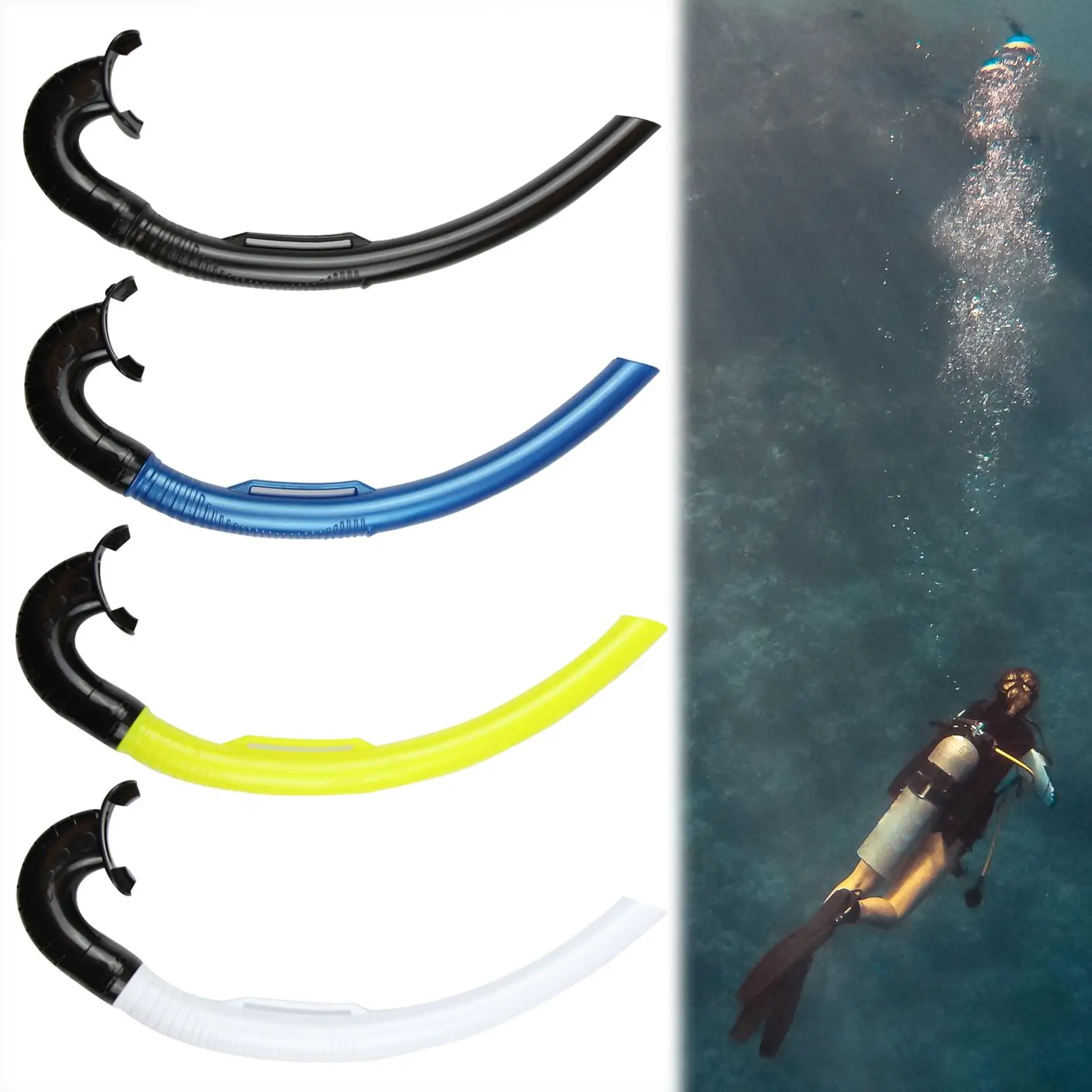 غطس جاف للغوص، غص جاف للغوص للبالغين، أنبوب تنفس رطب كامل متين