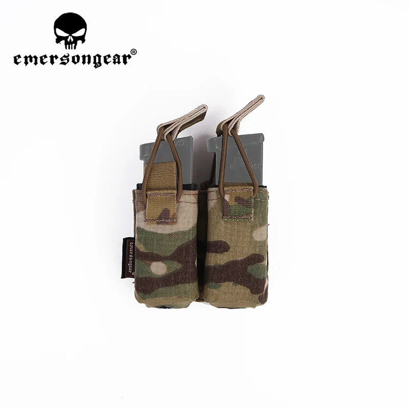 Bolsa táctica doble pistola nylon – Compatible chaleco cazador airsoft
