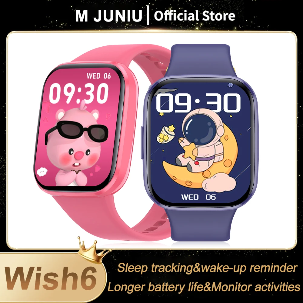 

Child Smart Watch Kids Gifts with Sports Data Tracking Heart Rate Sleep Monitoring Pedometer Course Schedule Custom Dial etc.