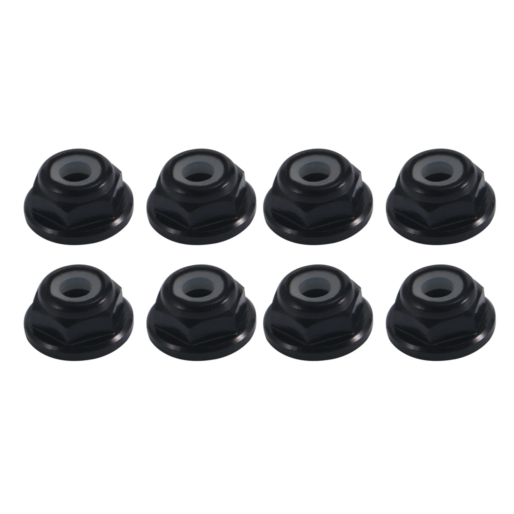 8 tuercas de bloqueo de rueda M2 de nailon metálico para 1/24 RC Car Crawler Axial SCX24 AXI90081 AXI00001 AXI00002 piezas de mejora, 3