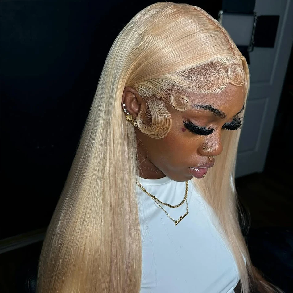 

Blonde Wig HD Lace Wig Brazilian 13x6 Lace Frontal Human Hair Wigs for Black Women Blonde 34 Inch 13x4 Body Wave Lace Front Wig