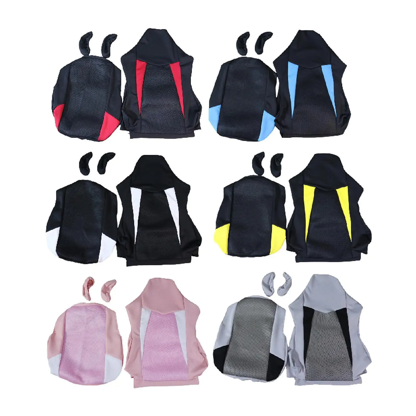 

Gaming Chair Covers Computer Office Chair Covers Soft with Armrest Back Seat Cover Slipcovers Stretchable for Desk Chairs