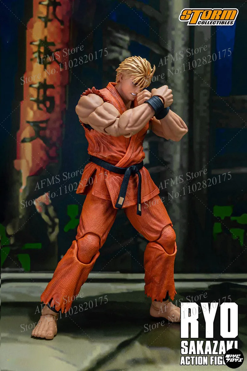 Storm Toys 1/12 Scale Collectible Figure Ryo Sakazaki Fighting Games Doll Full Set 6Inch Men Soldier Action Figure Toy