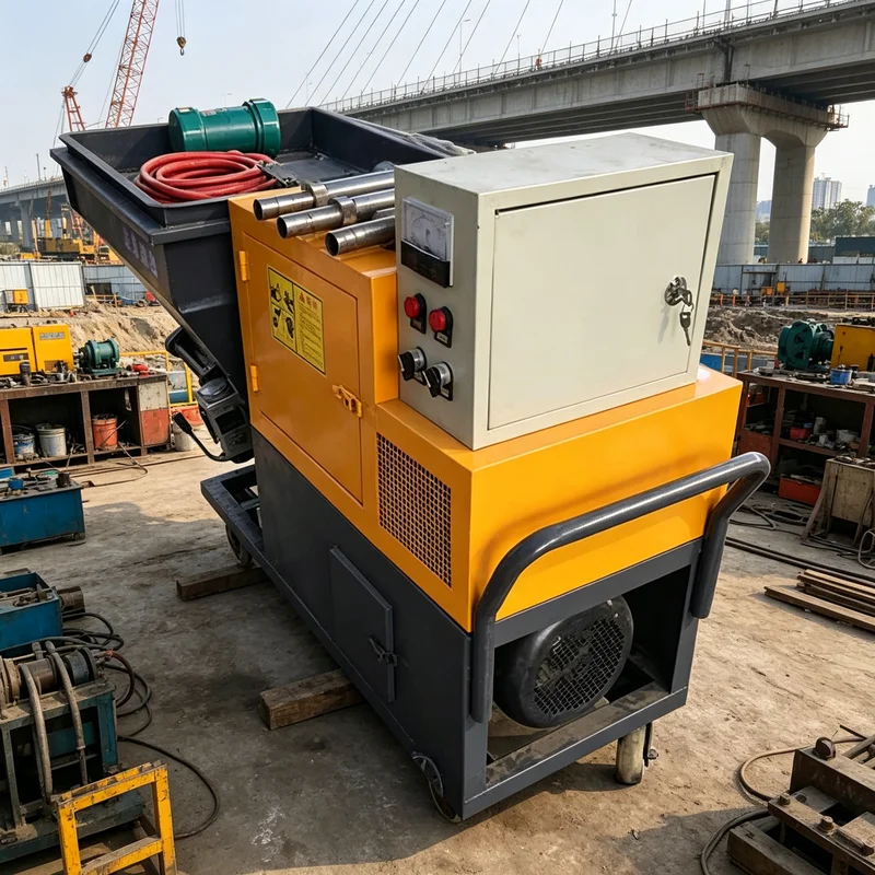 

Customized Multi-Function Cement Spraying Machine For Wall Construction Mortar Spraying High Performance Energy Saving