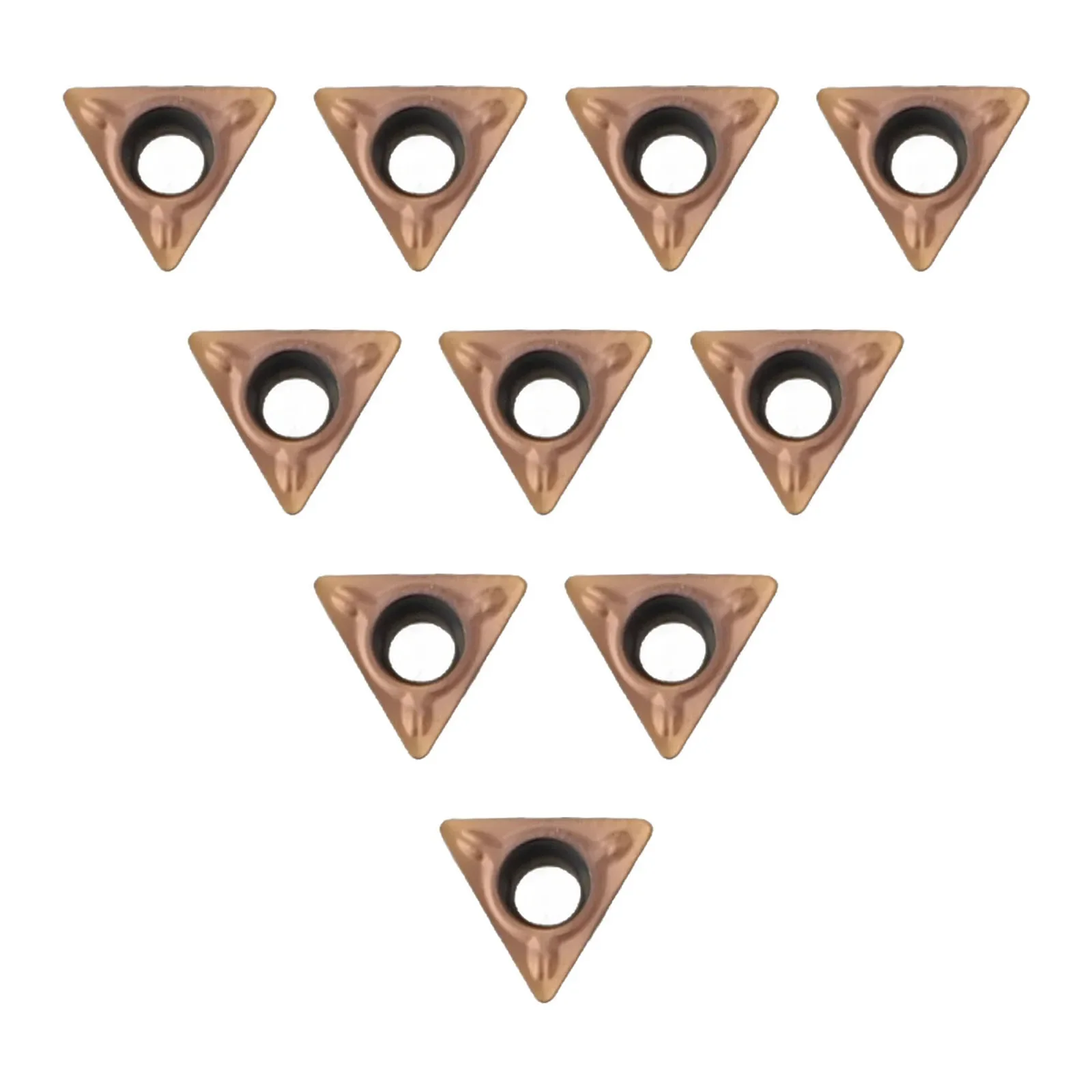 Performance driven and Replaceable TMPT080204N Carbide Turning Inserts for Pneumatic Chamfering Machine Pack of 10