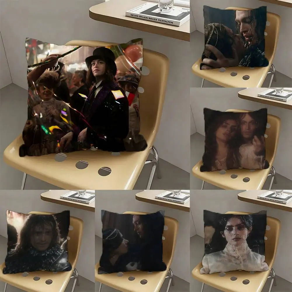 1pc Movie Dracula A Love Tale Pillow Case Fashion Square Pillowcase Bedroom Sofa Room Ins Decoration Leisure