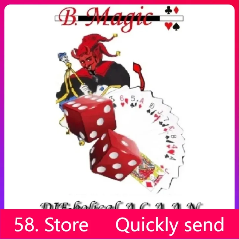 New 2025 DIE-bolical A.C.A.A.N. by Biagio Fasano - Magic tricks  ( 58 Store Download )