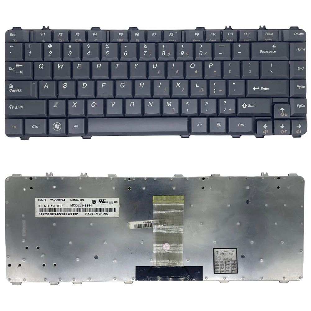 

Replacement laptop Keyboard for Lenovo Ideapad Y450 Y550 V460 B460 Y460 Y560 Y460C Y560DT Series