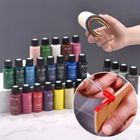 30ml Leather Edge Paint Oil Dye Dressing Color Coats Leather Edges Finish Supplies DIY Craft Bag Shoes Edges Renovation Pigment